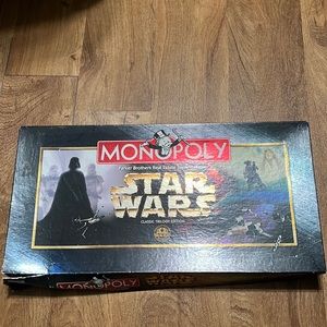 1997 Star Wars Classic Trilogy Edition Monopoly